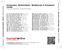 Zadní strana obalu CD Schumann: Dichterliebe / Beethoven & Schubert: Lieder