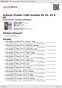Digitální booklet (A4) Antonio Vivaldi: Cello Sonatas RV 42, 44 & 39