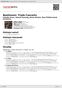Digitální booklet (A4) Beethoven: Triple Concerto