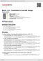 Digitální booklet (A4) Bach, J.S.: Cantatas & Sacred Songs