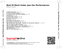 Zadní strana obalu CD Best Of Denis Solee: Jazz Sax Performances