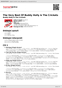 Digitální booklet (A4) The Very Best Of Buddy Holly & The Crickets