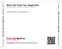 Zadní strana obalu CD When She Finds You (Single Mix)