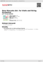 Digitální booklet (A4) Hora Staccato (Arr. for Violin and String Orchestra)