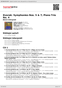 Digitální booklet (A4) Dvorak: Symphonies Nos. 5 & 7; Piano Trio No. 4