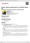 Digitální booklet (A4) Bruch: Violin Concerto No.1 In G Minor Opus 26