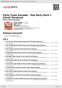 Digitální booklet (A4) Party Tyme Karaoke - Pop Party Pack 1 [Vocal Versions]