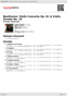 Digitální booklet (A4) Beethoven: Violin Concerto Op. 61 & Violin Sonata No. 10