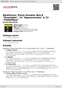 Digitální booklet (A4) Beethoven: Piano Sonatas Nos.8 "Moonlight", 14 "Appassionata" & 23 "Pathétique"
