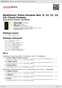 Digitální booklet (A4) Beethoven: Piano Sonatas Nos. 8, 14, 21, 23, 24; Choral Fantasy