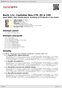 Digitální booklet (A4) Bach, J.S,: Cantatas Nos.170, 82 & 159