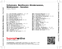 Zadní strana obalu CD Schumann, Beethoven: Kinderszenen, Waldszenen - Sonaten
