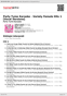 Digitální booklet (A4) Party Tyme Karaoke - Variety Female Hits 1 [Vocal Versions]