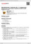 Digitální booklet (A4) Mendelssohn: Sinfonie Nr.2 "Lobgesang"