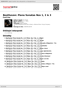Digitální booklet (A4) Beethoven: Piano Sonatas Nos 1, 2 & 3
