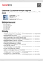 Digitální booklet (A4) Classical Christmas Music Playlist