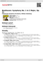 Digitální booklet (A4) Beethoven: Symphony No. 1 in C Major, Op. 21