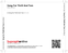 Zadní strana obalu CD Song For Thrill And Tom