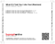 Zadní strana obalu CD What If (I Told You I Like You) [Remixes]