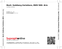 Zadní strana obalu CD Bach: Goldberg Variations, BWV 988: Aria