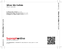 Zadní strana obalu CD When We Collide