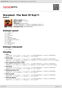 Digitální booklet (A4) Warabest -The Best Of Doji-T-