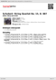 Digitální booklet (A4) Schubert: String Quartet No. 15, D. 887