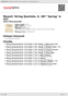 Digitální booklet (A4) Mozart: String Quartets, K. 387 "Spring" & 421