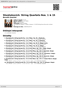 Digitální booklet (A4) Shostakovich: String Quartets Nos. 1 & 15