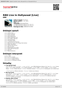 Digitální booklet (A4) RBD Live In Hollywood [Live]