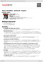 Digitální booklet (A4) Stax Profiles: Johnnie Taylor