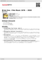 Digitální booklet (A4) Brian Eno - Film Music 1976 ~ 2020