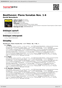Digitální booklet (A4) Beethoven: Piano Sonatas Nos. 1-6