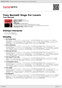 Digitální booklet (A4) Tony Bennett Sings For Lovers