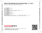 Zadní strana obalu CD Bach: Brandenburg Concertos Nos. 1, 2 & 3