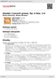 Digitální booklet (A4) Handel: Concerti grossi, Op. 6 Nos. 1-6