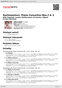 Digitální booklet (A4) Rachmaninov: Piano Concertos Nos.2 & 3