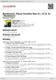 Digitální booklet (A4) Beethoven: Piano Sonatas Nos.11, 12 & 21 "Waldstein"