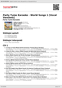 Digitální booklet (A4) Party Tyme Karaoke - World Songs 1 [Vocal Versions]