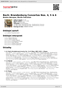 Digitální booklet (A4) Bach: Brandenburg Concertos Nos. 4, 5 & 6