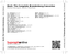 Zadní strana obalu CD Bach: The Complete Brandenburg Concertos