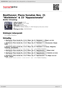 Digitální booklet (A4) Beethoven: Piano Sonatas Nos. 21 "Waldstein" & 23 "Appassionata"