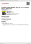Digitální booklet (A4) Scriabin: Eight Etudes, Op. 42: V. in C Sharp Minor: Affannato