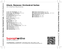 Zadní strana obalu CD Gluck, Rameau: Orchestral Suites