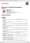 Digitální booklet (A4) Obsession:  The Best Of Animotion