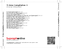 Zadní strana obalu CD Ti Amo Compilation 3
