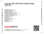 Zadní strana obalu CD Cycle Hit 1991-1997 Spitz Complete Single Collection