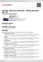 Digitální booklet (A4) Dvořák: American Quartet / String Quartet Op. 51