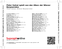 Zadní strana obalu CD Peter Galsai spielt aus den Alben der Wiener Barpianisten
