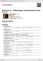 Digitální booklet (A4) 2013.10.11 - Pittsburgh, Pennsylvania [Live]